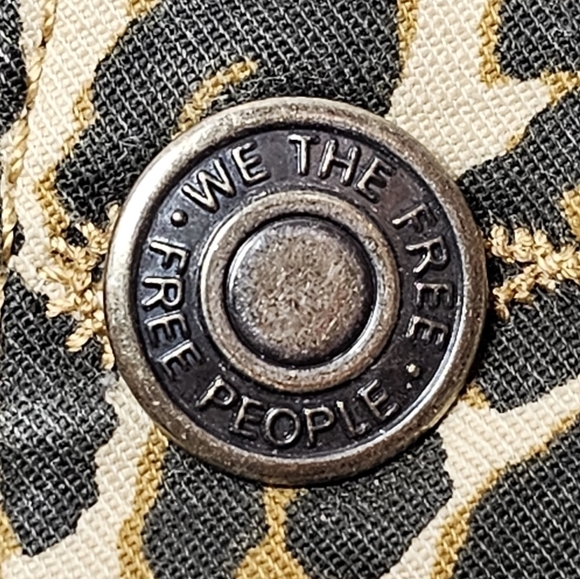 Free People Leopard Print Skinny Pants - Picture 7 of 12